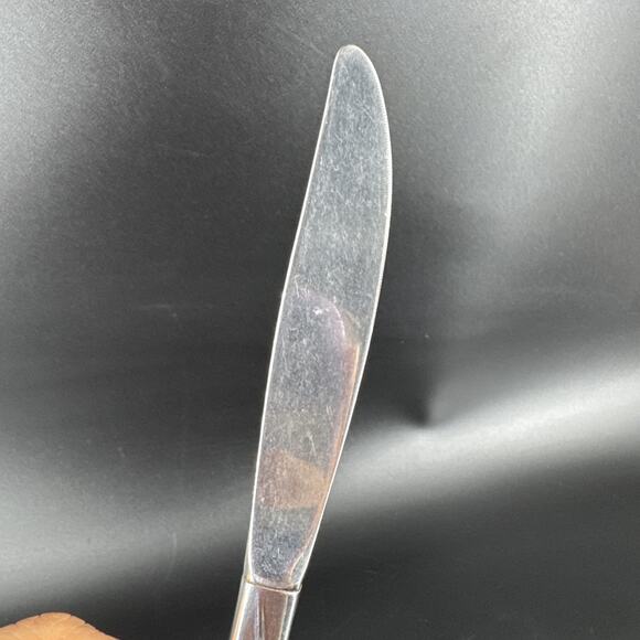 Wm. A Rogers Oneida Surf Club Stainless Vintage Solid Handles Knives Knife Lot 6 - Picture 9 of 10